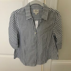 J. Crew Short Sleeve Button up Shirt
